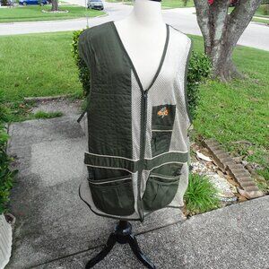 Browning Trapper Creek Mesh Shooting Vest Green Hunting Men's 2XL/2TG